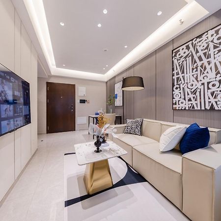 الشقق الفندقية Boruisi Video And Audio Light House - Shenzhen Convention And Exhibition Center Gangxia Metro Station المظهر الخارجي الصورة